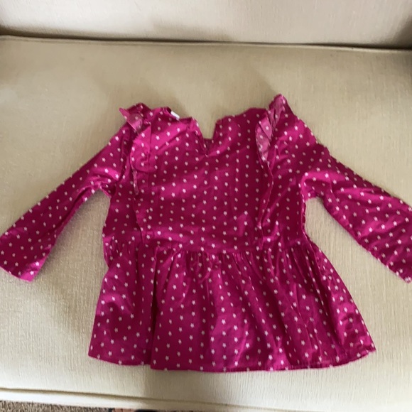 2 small Girls long sleeve shirts - Picture 2 of 8